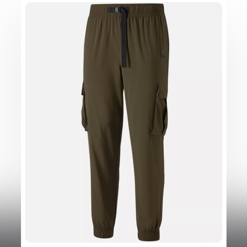 Puma Men's The Train Fav Moisture Wicking Woven Cargo Pants